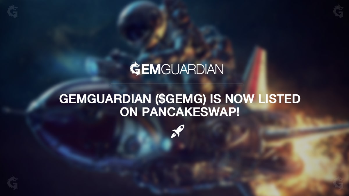 🔥 GemGuardian ($GEMG) is NOW LISTED ON PANCAKESWAP! 

👉 BUY HERE: pancakeswap.finance/swap#/swap?out…

💎 Dextool: dextools.io/app/pancakeswa…

✅ Official Contract Address:
0x885c5fb8f0e67b2b0cf3a437e6cc6ebc0f9f9014

CoinMarketCap: coinmarketcap.com/currencies/gem…