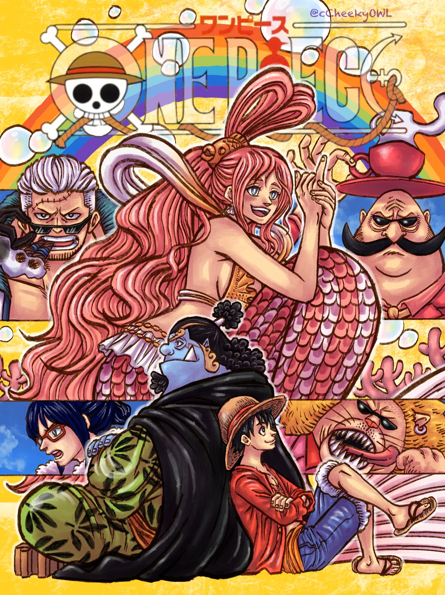 Owl One Piece Volume 66 Redraw The Road Toward The Sun Onepiececoverchallenge T Co Qm3fnfifgn Twitter