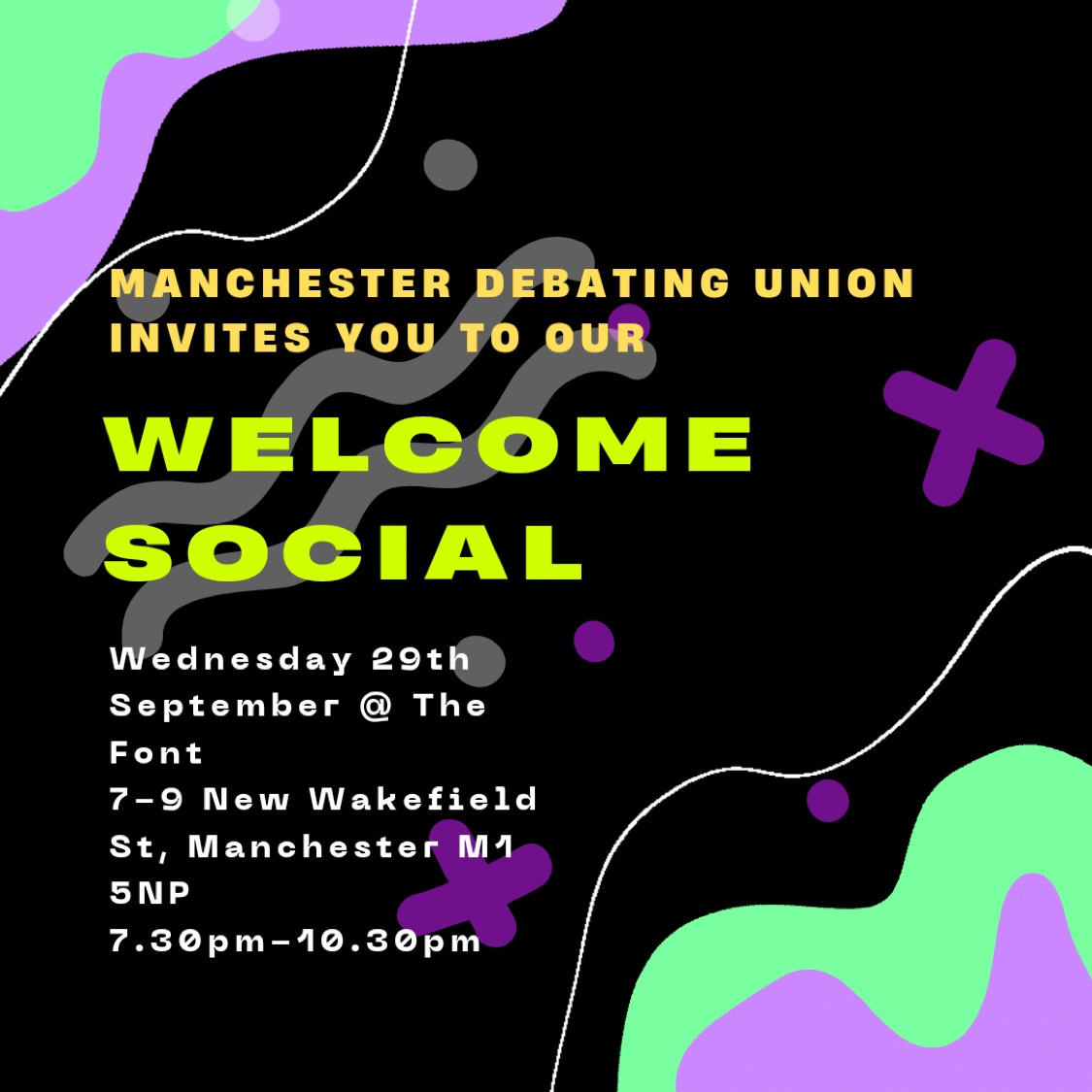 mdunion's tweet image. Hey, kids!

How was your Dionysian week?

One effective homeopathic remedy for your hangover is to get intoxicated again! So come and join us at The Font at 7:30pm on Wednesday. 

We cannot wait to welcome back existing members as well as to meet new faces! 

See you Wednesday😉