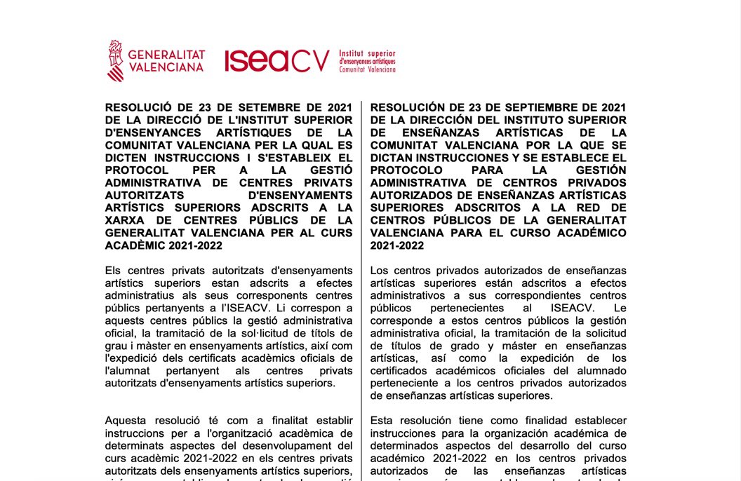 ESMAR · Escuela Superior de Música tweet media