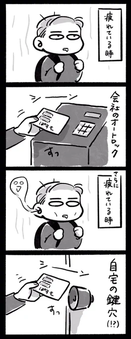 疲れている時。 