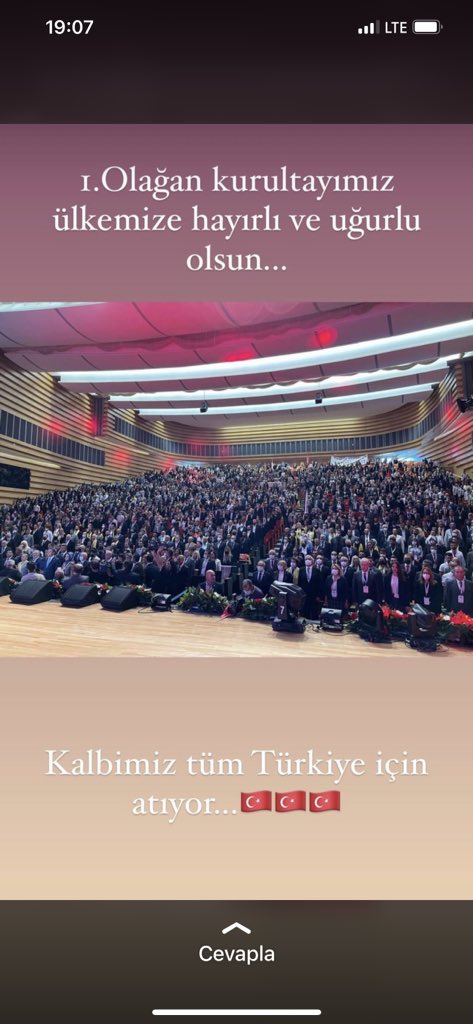 17 Aralık 2020 tarihinde kurulan Türkiye Değişim Partisi, bugün 1. Olağan Kurultayı’nı yaptı.
Ülkemize, hayırlı ve uğurlu olsun.
Bu yola çıkarken söz verdiğimiz gibi, kalbimiz, tüm Türkiye için atacak.