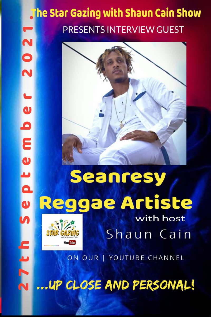 CEO_Qween's tweet photo. Check out Seanresy Interview with Star Gazing where he talks about his new EP “Rocky Road”.
Follow him on all social media platforms and buy the EP from all music platforms.                                                                       #cemi #seanresy #bobmarley https://t.co/ZokswJlL5W