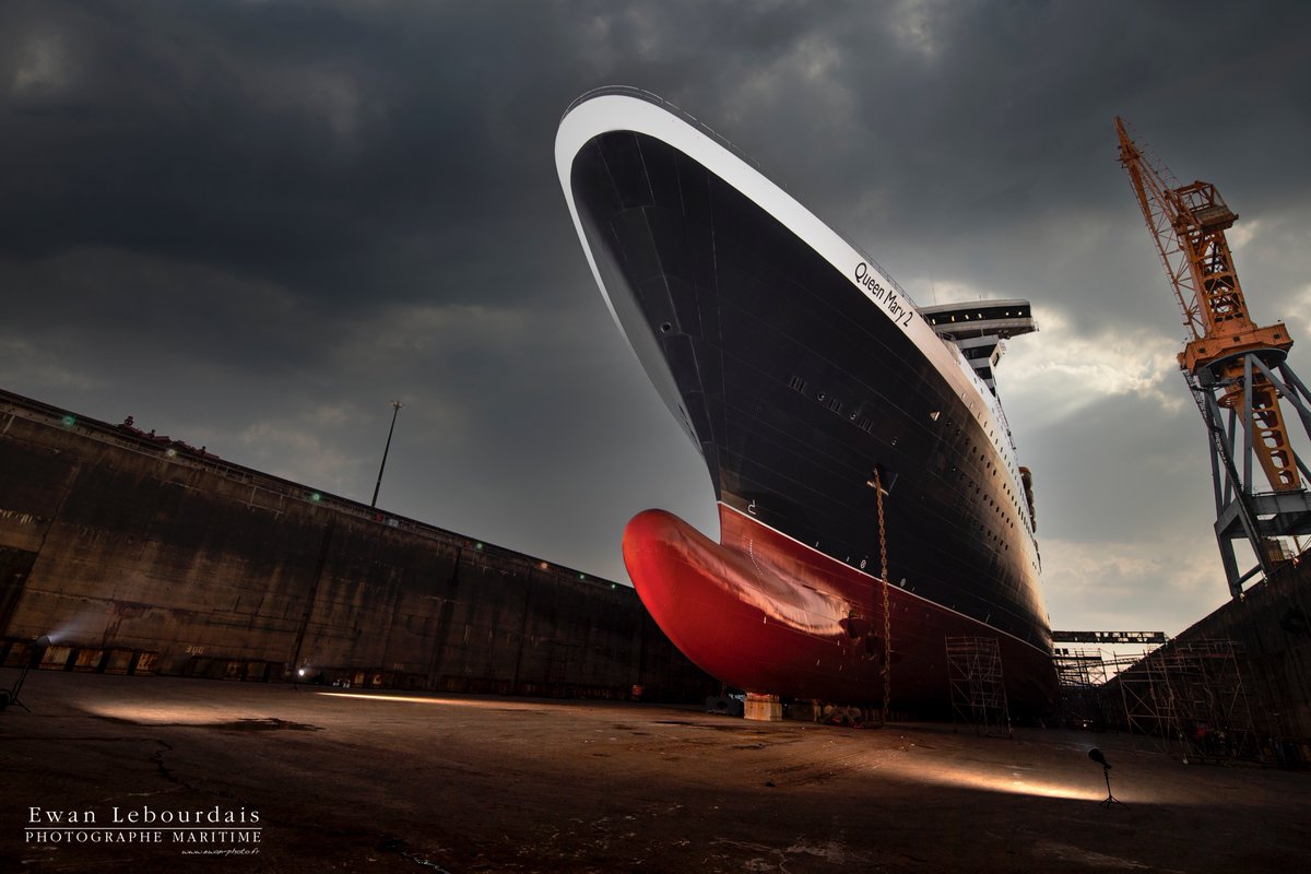ewan_foto's tweet photo. #QueenMary2 à @BrestLife chez @damenshiprepair - Studio photo au format #XXL dans l'une des formes de #radoub la plus grande au monde...
https://t.co/zO5nGfjC3g
@cunardline https://t.co/dEdPA1roQ6