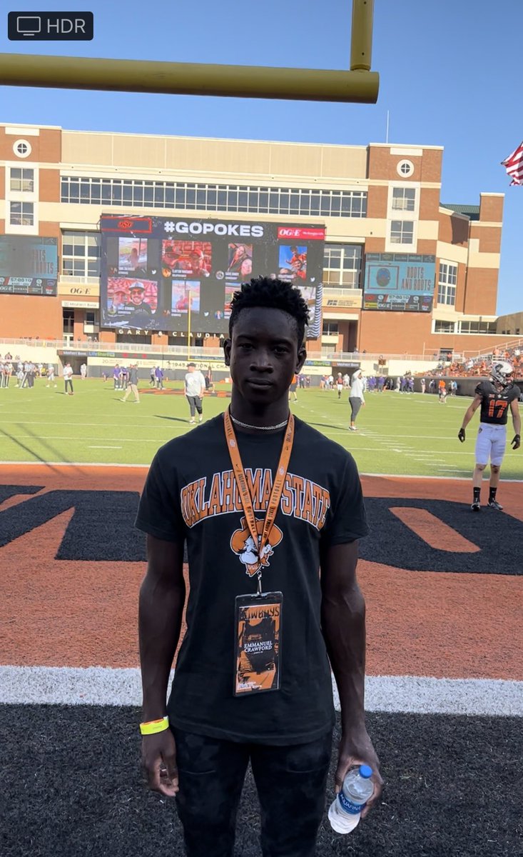 thank you <a href="/CowboyFB/">OSU Cowboy Football</a> for having me and my family yesterday,  @COACHJJ_OKSTATE <a href="/JohnWozniak2/">Coach Wozniak 🏈 🔱</a>