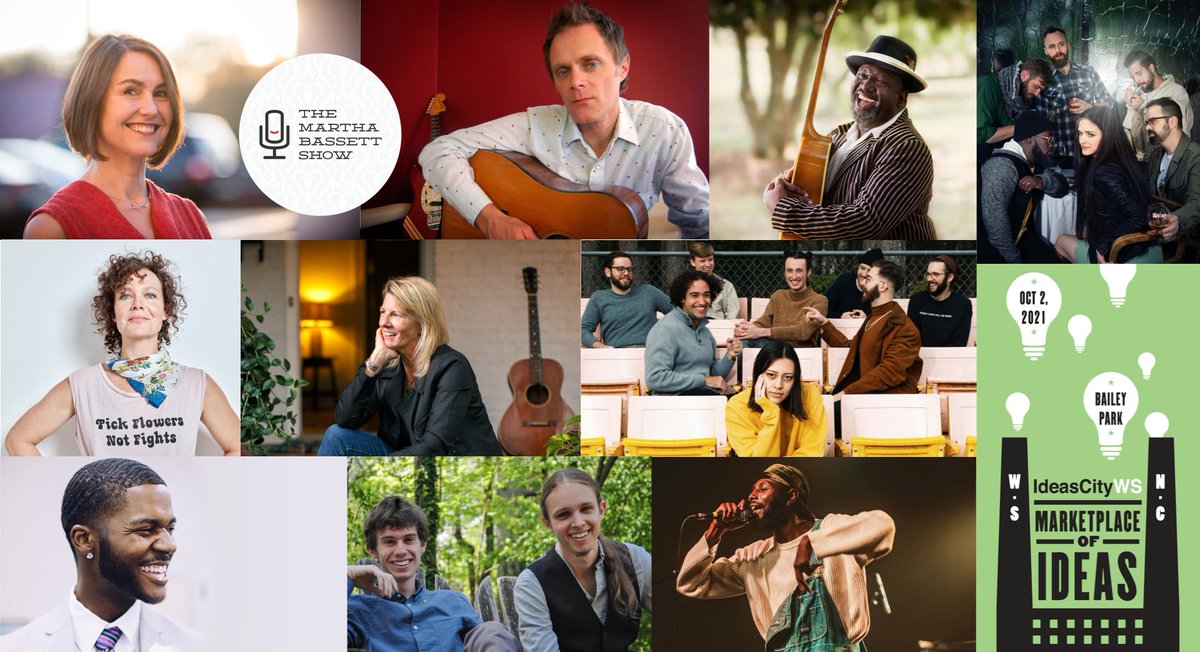 The IdeasCityWS Festival is this Saturday at Bailey Park in Winston-Salem. All-day event and free! Info: bit.ly/3AN5EMi

<a href="/SongBoyFoster/">jeffrey dean foster</a>, #bigronhunter, <a href="/Cashavelly/">Cashavelly</a>, <a href="/busterdillly/">Molly McGinn</a>, @LaurelynDossett, <a href="/ReliablyBad/">Reliably Bad</a>, <a href="/dlive87/">Donovan Livingston, Ph.D.</a>, <a href="/EarlyGrayBand/">Early Gray</a>, <a href="/sonnyformiles/">sonny</a>, <a href="/martha_b_show/">The Martha Bassett Show</a>!