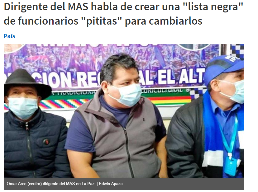 disclosurebol's tweet photo. #LOEXIGEN LAS BASES DEL #MASIPSP Q DEBEN SALIR DE LAS INSTITUCIONES Y EMPRESAS PUBLICAS TODOS LOS #PITAS #CAMACHISTAS #JEANINISTAS QUE AUN SIGUEN DENTRO DEL ESTADO HACIENDO #CONTRAREVOLUCION Y TRABAJANDO EN CONTRA DEL #PROCESODECAMBIO. #FUERAPITAS https://t.co/6tniQ6U9kM