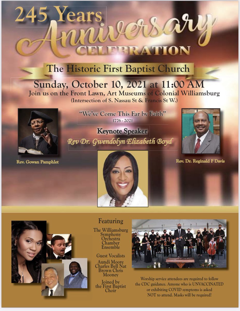 The Historic First Baptist Church of Williamsburg tweet media