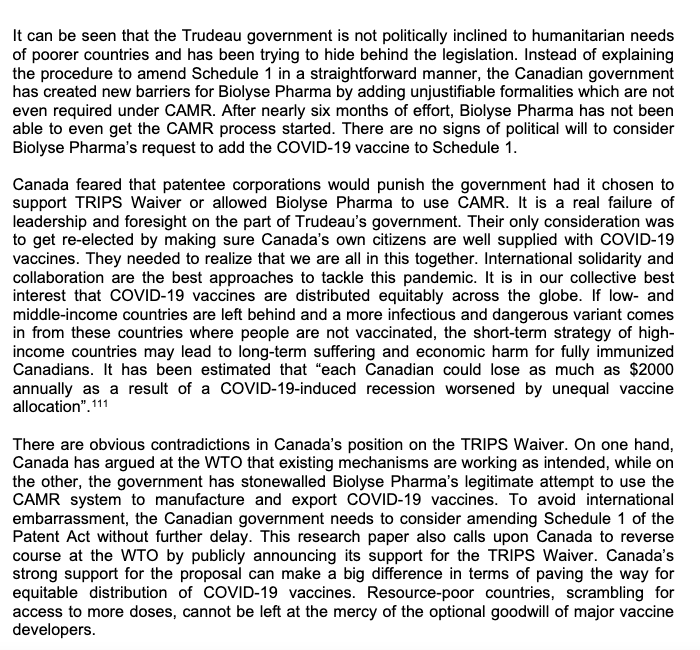 OnadaExpansiva's tweet photo. #PublicHealth #Canada’s Political Choices Restrain Vaccine Equity: The #Bolivia-#Biolyse case. https://t.co/01HgkrPeVo Muhammad Zaheer Abbas @South_Centre #TRIPSwaiver https://t.co/bVf2AZueUE