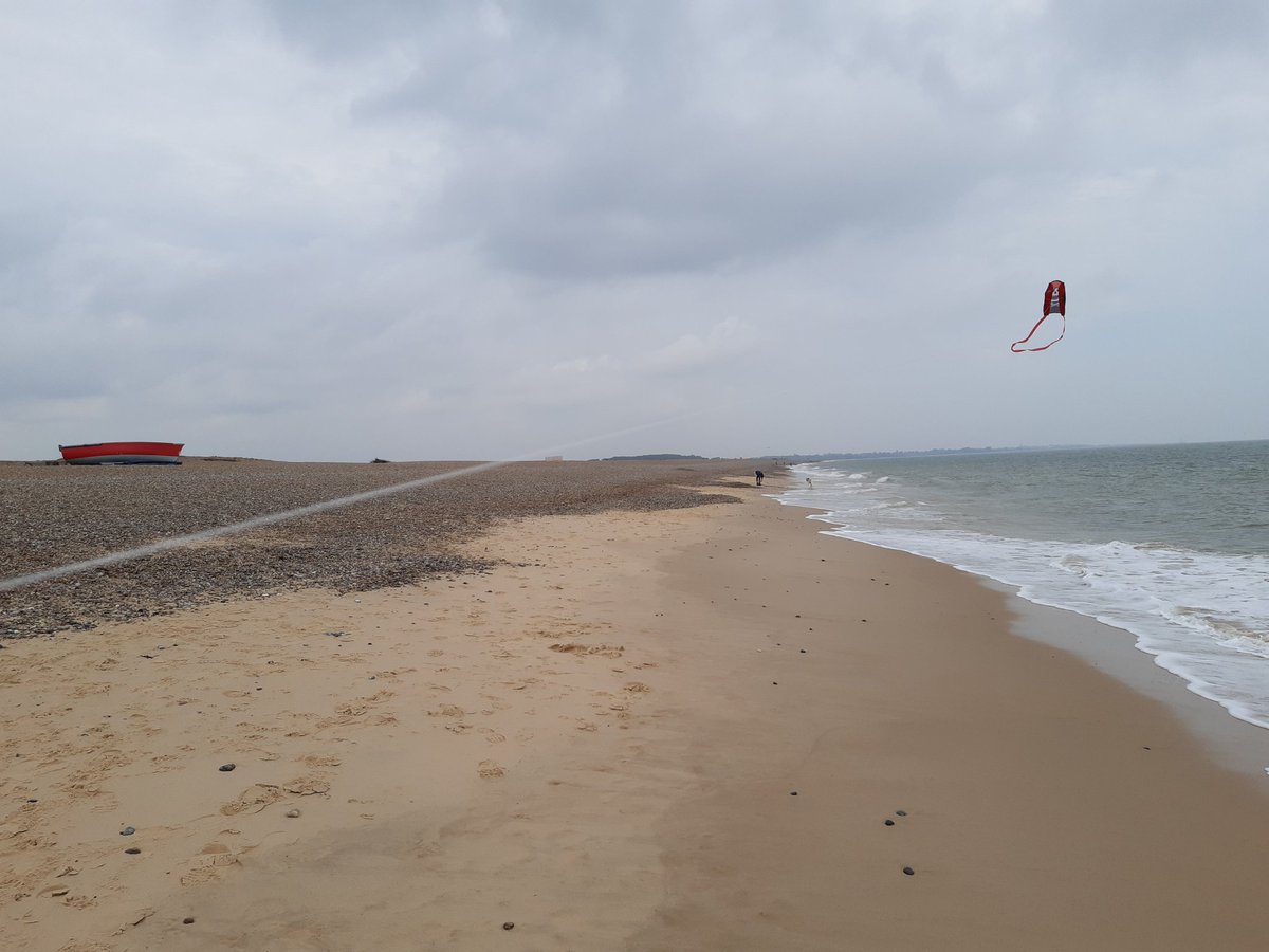 MattHowling's tweet image. In Dunwich, Suffolk, today, fresh sea air and fish &amp;amp; chips. The beach was used as a location in the Beatles inspired Danny Boyle film 'Yesterday'.
