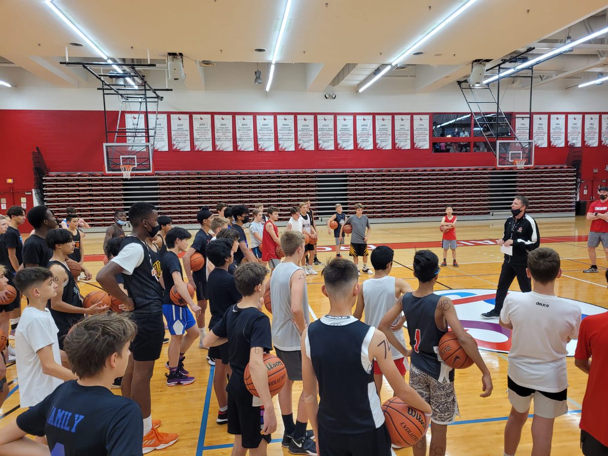 BasketballAB's tweet photo. CB Academy tryouts are underway in Calgary!

For any questions regarding protocol and procedure for today's tryouts, please visit the link
⬇️⬇️
https://t.co/eV9rp8z5So

Have a great day on the court! https://t.co/WYKIwoIirZ