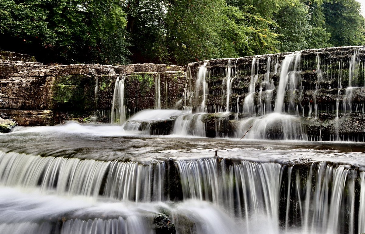 Aysgarth Falls in the Yorkshire Dales. #photography #yorkshiredales