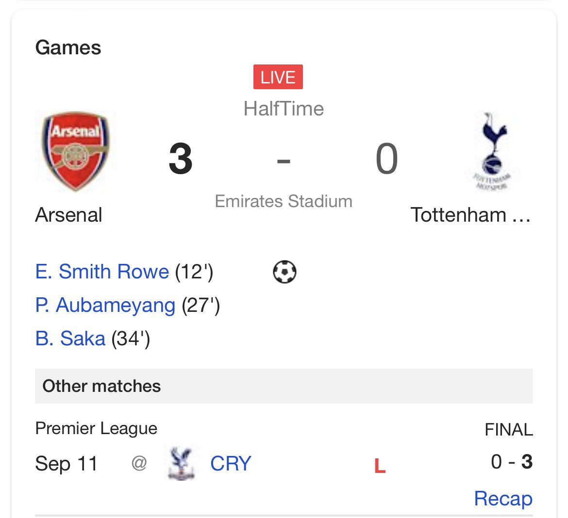 Passing_Comment's tweet photo. @SpursOfficial having a mare against @Arsenal No wonder @HKane wanted out. #bigclub #NorthLondonDerby https://t.co/HcwvdssXoB