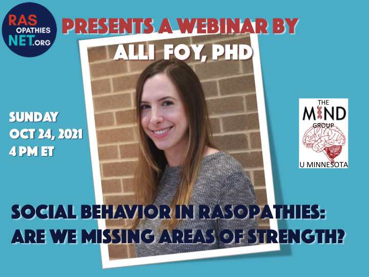 RASopathiesnet's tweet photo. Excited to announce our next webinar:
👉Oct. 24, 4 pm ET
Learn about behavior in the #RASopathies

https://t.co/h7J35tzCZT https://t.co/GW9QCt9ThM