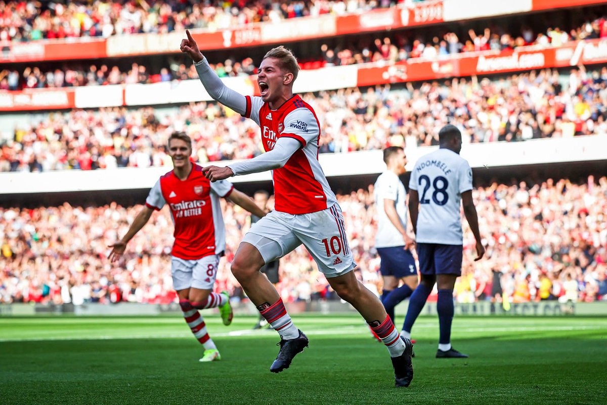 NairobiArsenal's tweet photo. Arsenal fans right now 🕺🏾 

#ARSTOT #NLD #NorthLondonDerby #EPL #COYG https://t.co/TzePJODdT5