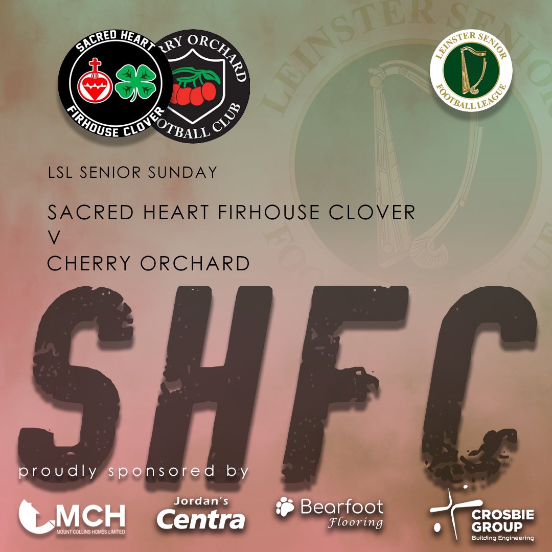 Senior Sunday result:

SHFC 3-3 Cherry Orchard

A game of 2 halves &amp; a game no doubt the neutrals enjoyed. Goals: Nika Arevadze, Peter O’Donnell, Gary Murphy.
