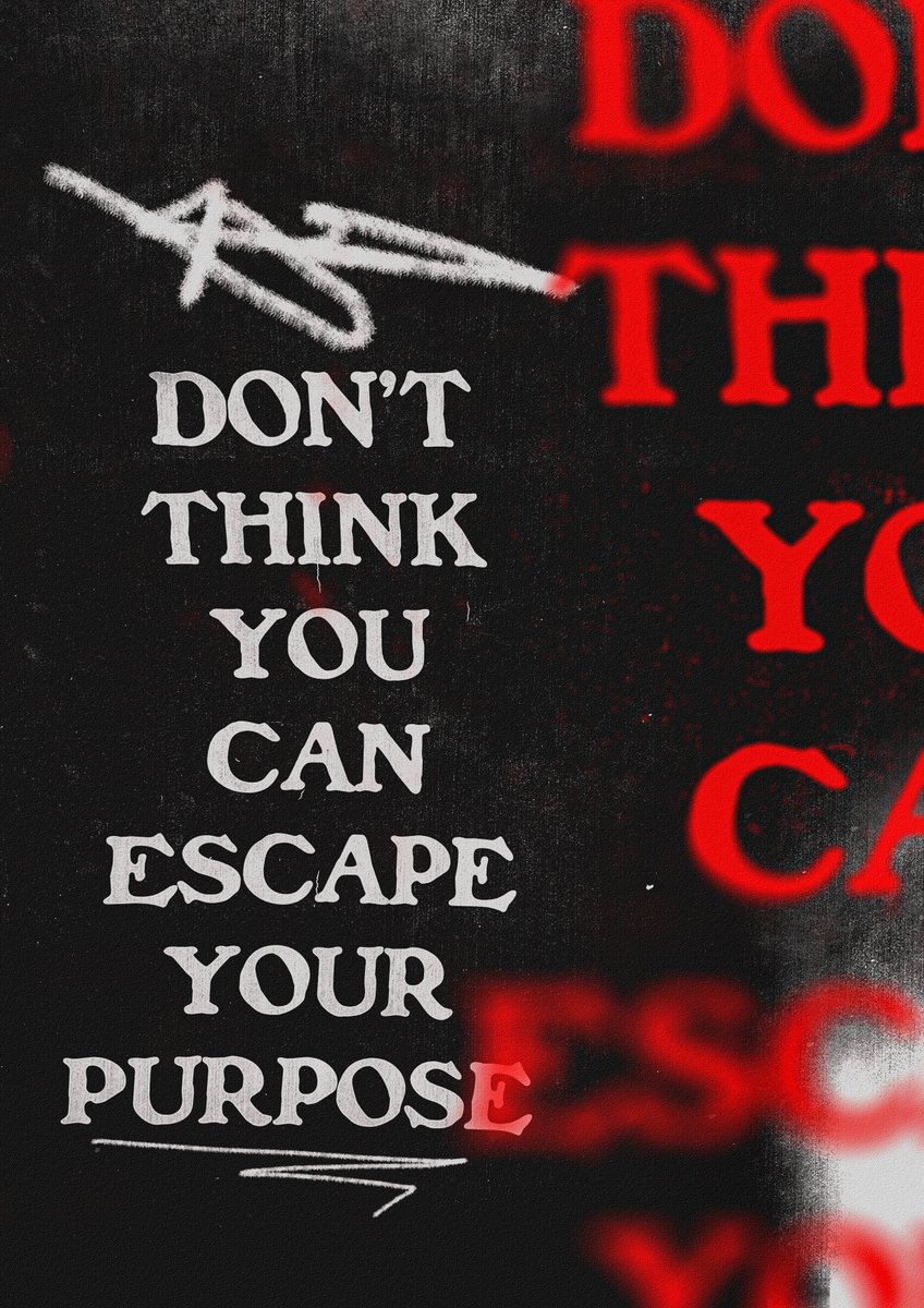 designbymoin's tweet image. 𝐃𝐎𝐍&apos;𝐓 𝐓𝐇𝐈𝐍𝐊 𝐘𝐎𝐔 𝐂𝐀𝐍 𝐄𝐒𝐂𝐀𝐏𝐄 𝐘𝐎𝐔𝐑 𝐏𝐔𝐑𝐏𝐎𝐒𝐄