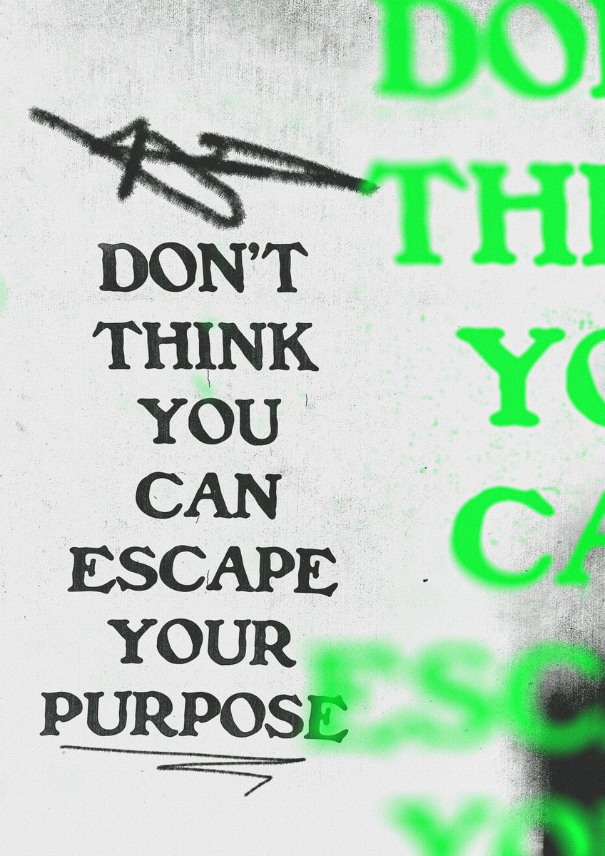 designbymoin's tweet image. 𝐃𝐎𝐍&apos;𝐓 𝐓𝐇𝐈𝐍𝐊 𝐘𝐎𝐔 𝐂𝐀𝐍 𝐄𝐒𝐂𝐀𝐏𝐄 𝐘𝐎𝐔𝐑 𝐏𝐔𝐑𝐏𝐎𝐒𝐄