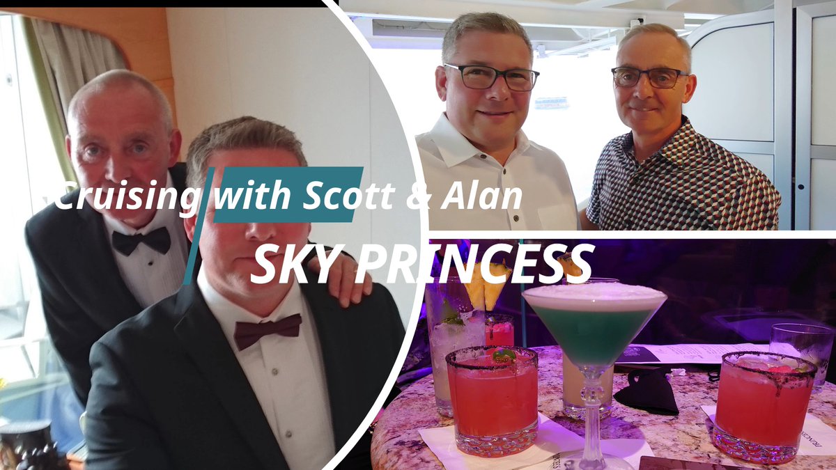 Alan_G_Bailey's tweet photo. Our latest video is live. Check out our UK staycation cruise on #SkyPrincess. @cruisemonkeys came along for the fun too! https://t.co/H26INXKG01