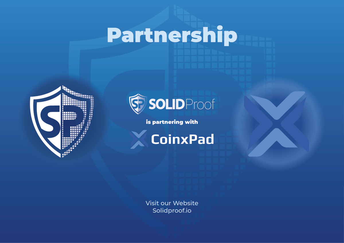 SolidProof_io's tweet photo. Today we are happy to announce that we started a partnership with 
https://t.co/Kh51VkJLoO
 
We are looking forward to the cooperation!

🔥Check out the launch on Unicrypt   today:
https://t.co/PjJTZXJPXI

Healthy start🚀🚀🚀
https://t.co/Wyia2KyOWs
#partnership #unicrypt https://t.co/QuoK7hlSD1