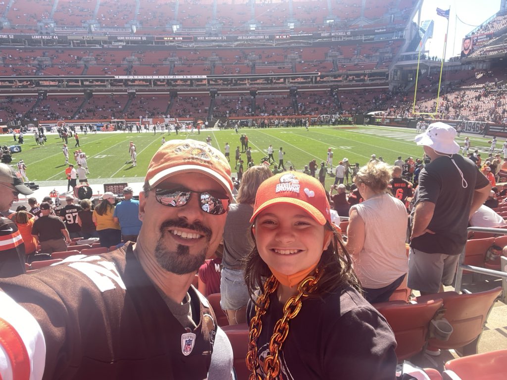 Bob_Priest's tweet photo. Go Browns!!! #CHIvsCLE https://t.co/J9RfAtwXT9
