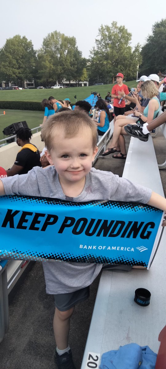 evaRj2017's tweet photo. @Panthers My 4year old wants Sam Darnold jersey. He loves his Panthers. https://t.co/Ckr0vnXpny