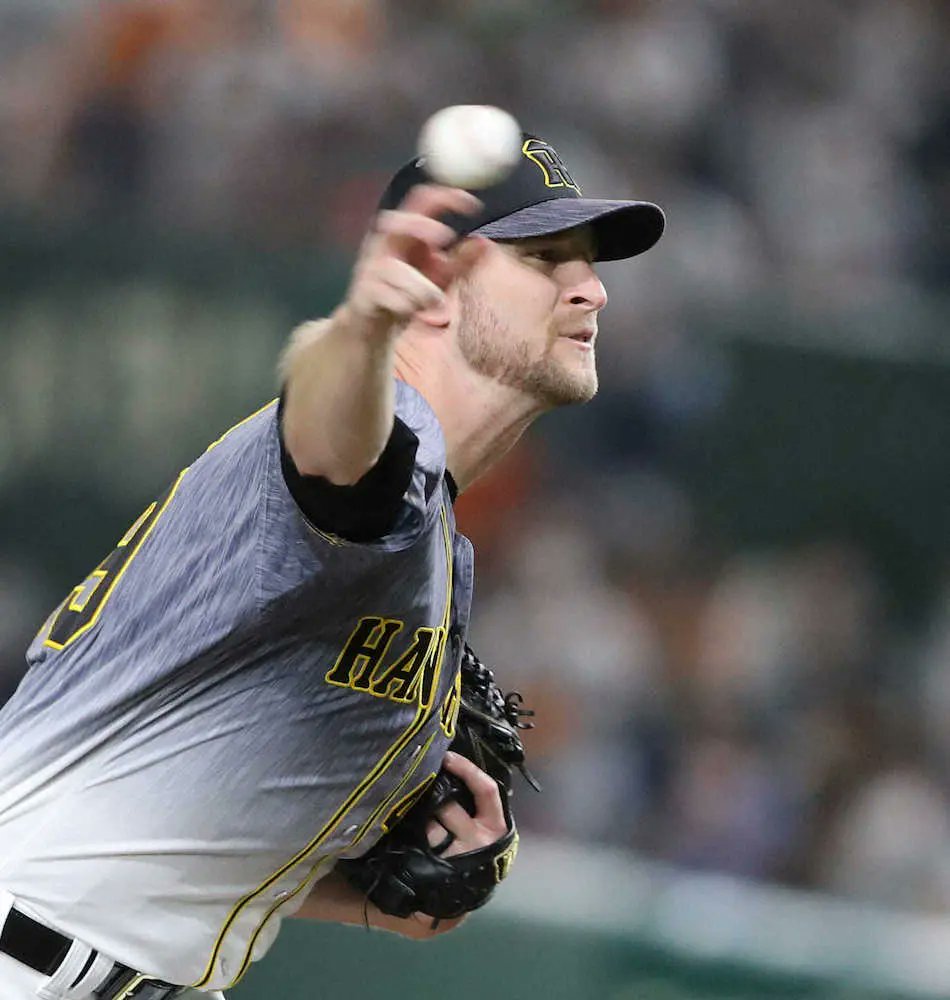 JapaneseBaseba4's tweet photo. 9/26 Yomiuri vs Hanshin 3-4 

Hanshin Joe Gunkel 🇺🇸 revenged 
Then he fixed the pitching well and allowed just 1 run in 6 innings 

#JoeGunkel https://t.co/0agc7hL4uu