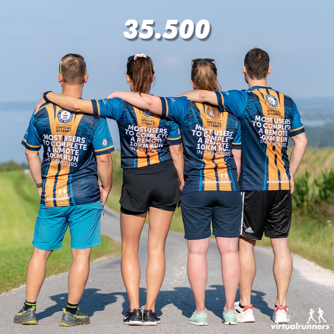 Over 35,500! This number we submit to the #Guinness #World #Records committee. Once again thanks a million for your participation. Without you, this number would not have been possible! 
The evaluation of #gwr can now take up to a week.
So a little patience is still needed!