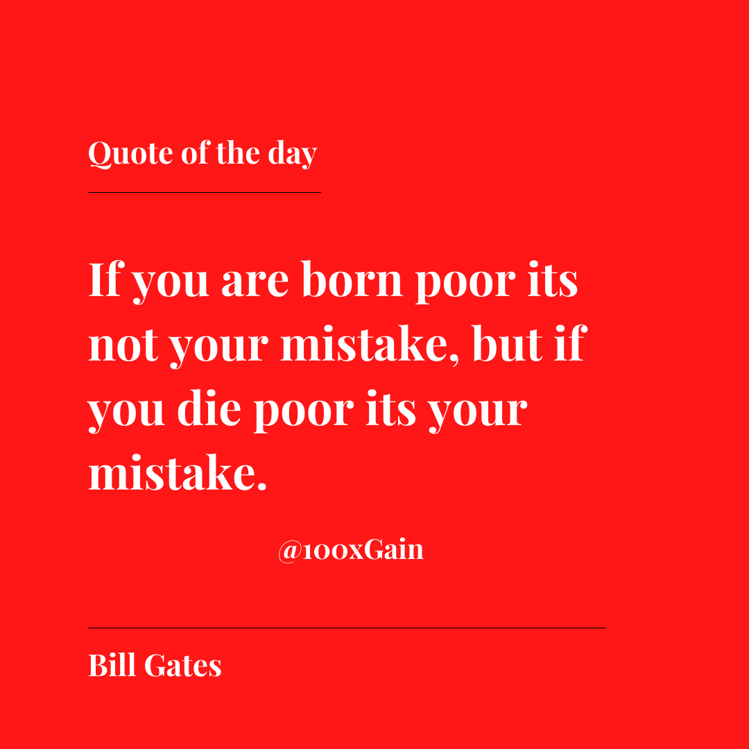 100xgain's tweet photo. Money motivation
#poor #poorpeople #rich #richlife #welathmanagement #wealthymindset #earnmoney #earnmoneywhileyousleep #usa🇺🇸 #india #billgates #billgatesquotes https://t.co/jEDqWQRzkr