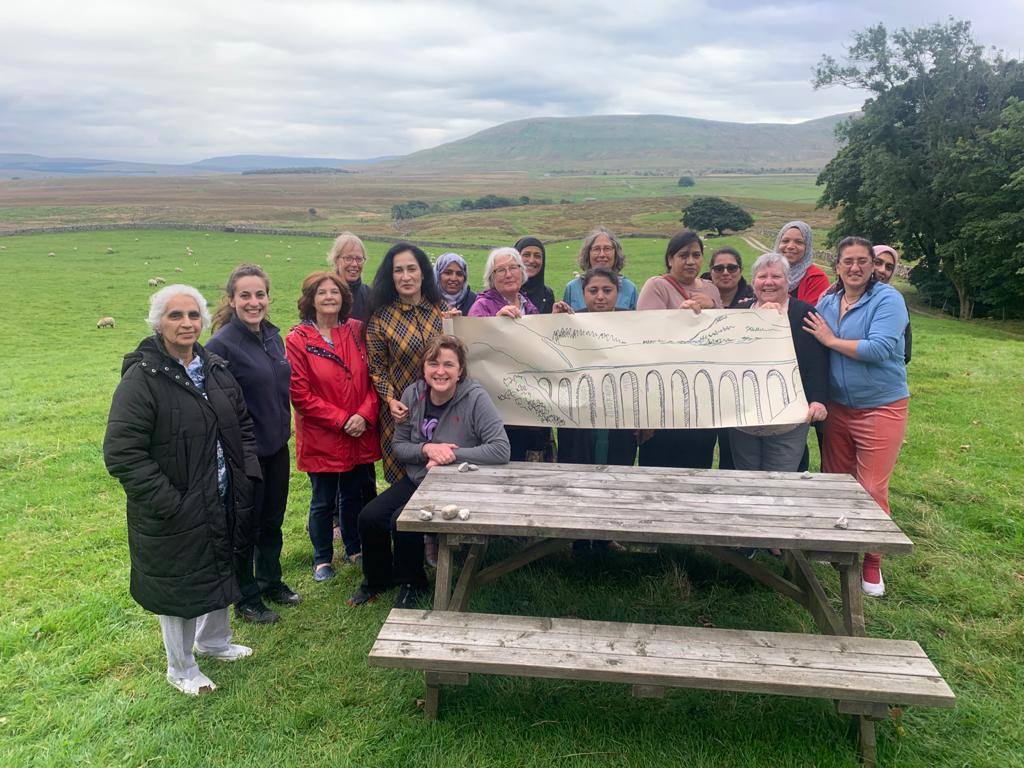 Just back off a fabulous #christian #muslim weekend organised by the fab Judy from <a href="/PeopleandtheDAL/">People and the DALES</a>
#arts #crafts #food #friendship