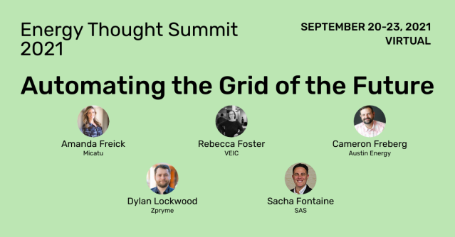 AnalyticsLeadr's tweet photo. Building an electric grid that balances the complexity of DERs, renewables and EVs will require a distributed automation ecosystem. @SASsoftware's Sacha Fontaine will explore the potential of DA at @Zpryme_Research's #ETS21. Register now! #ElectrifyingAI https://t.co/ZUJqIWn2TR https://t.co/TRtEKLgGkY