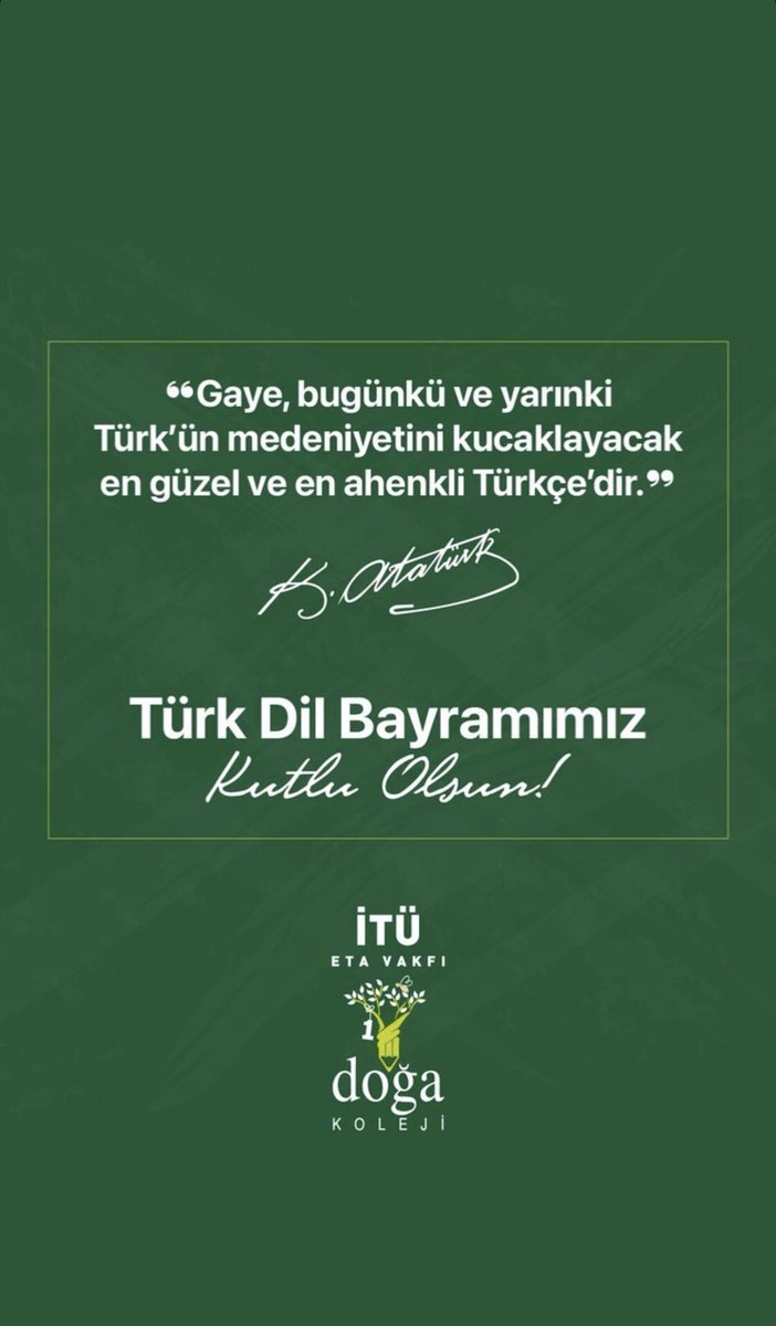 Dil bayramımız kutlu olsun! @cigdemmolla @KvancBarlas @Glrbci @caglaipekcii @cigli_doga_