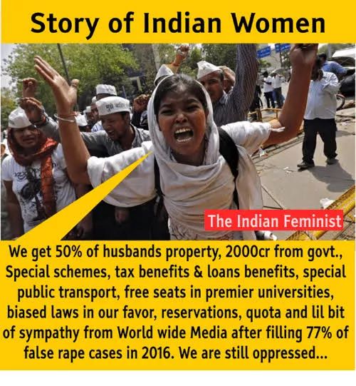 Woman can do anything.... anything.
Now #ModiInUSA or say #ModiInAmerica have to highlight the facility's, the government delivers in the name of #womanempowerment 
#saveman 
#SaveOurSons