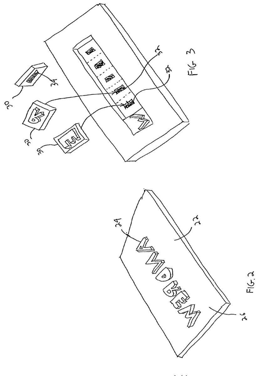 ChewytheSeal's tweet image. ENVIRONMENTALLY FRIENDLY PERSONAL IDENTIFICATION &amp;amp; TRACKING SYSTEM - US6776088B2
Inventor - Andrew J Halt, Gerald B Halt Jr.
Granted in 2004

#TeamSeal #practicalpatent 
Back to the shoes

@ExplodingPossum @JillLum1 @Pixieprogrammer @gypsea1997 @BrazilBonny @SilentHeadbang1