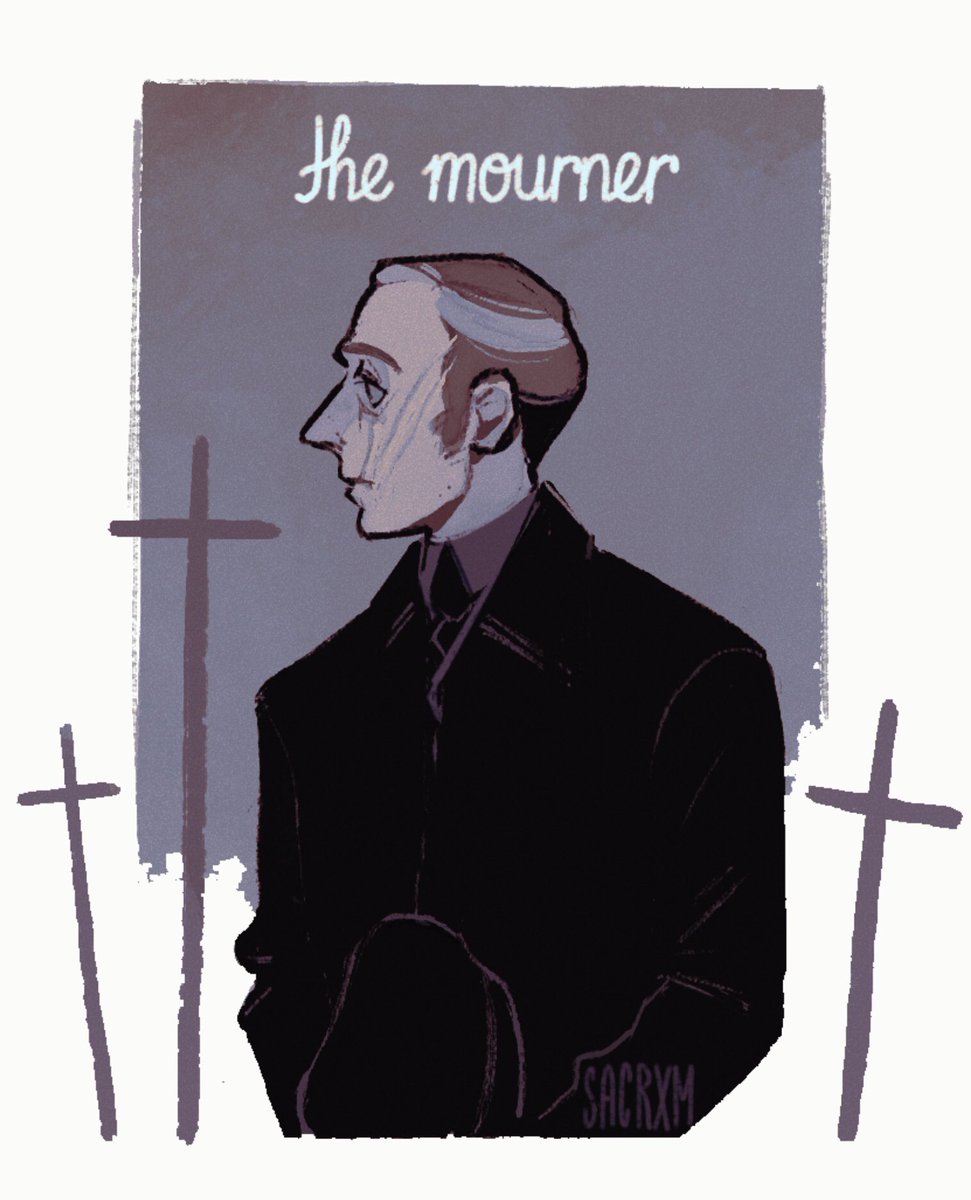 sacrxm's tweet image. so whos gonna invite me to their monster of the week campaign so i can play a funeral director /hj