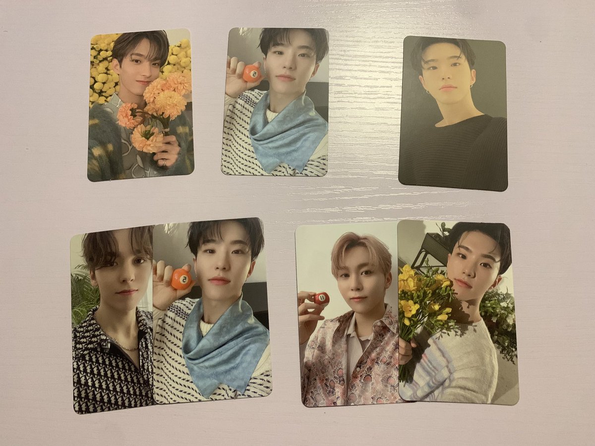 minminknoww's tweet photo. Selling SEVENTEEN your choice photocards pcs for ₱300 - ₱400.

Dk one side - 300
Hoshi beside - 300
Hoshi other side - 300
Vernon and hoshi beside (hoshi with flaw) - 350
Seungkwan and hoshi one side - 400

MOP: Gcash, BPI, Shopee
MOD: Shopee delivery

Please help RT ☺️ https://t.co/OLu5Uyalrm