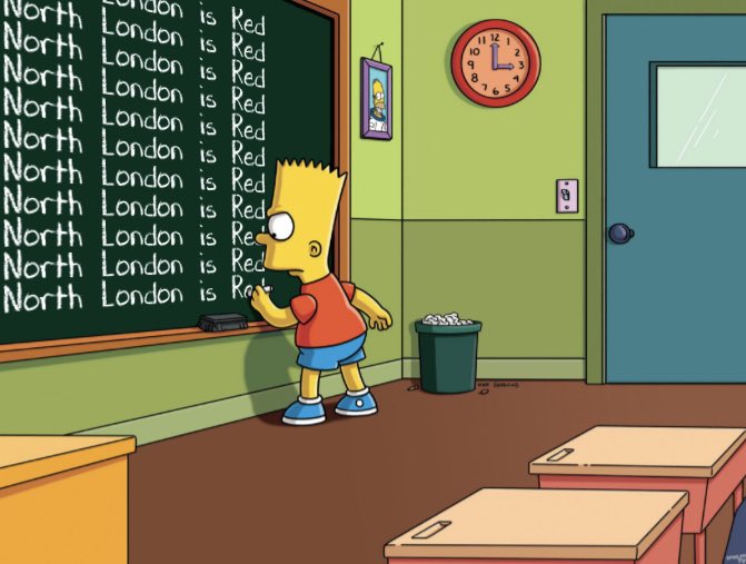 Simpsons Arsenal tweet media