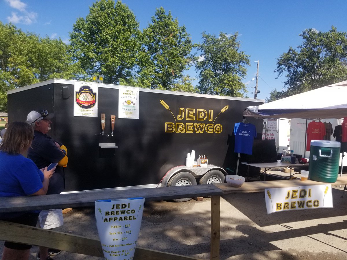 What a day at <a href="/BreeseFallFest/">BreeseFallFest</a> yesterday. Weather was perfect, music was outstanding, &amp; the chili and homebrew competitions were excellent. 

We are grateful for the opportunity to pour our Gold Fusion Ale &amp; Tropical Reactor at this event. 

We also unveiled out new draft trailer.