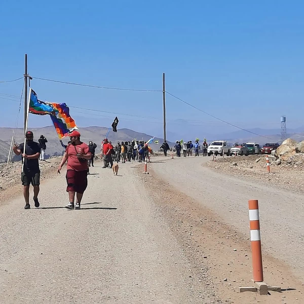 CotaSanJuan's tweet photo. Ahora! Caminando por la vida de Freirina a Huasco.
La vida se defiende
No más zonas de sacrificio
Huasco sin Relave de CAP https://t.co/h7idhEJwIi
