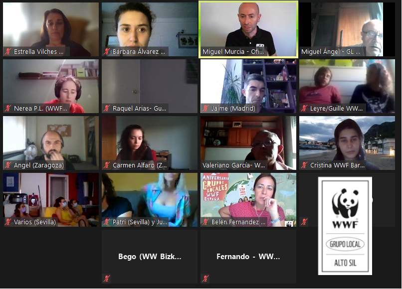 WWFAltoSil's tweet photo. 💻El pasado domingo hemos tenido un encuentro con la Red de grupos,  para organizar futuras actividades. 
🐼Recordad que podéis uniros a nuestro grupo contactando con nosotros en nuestras redes sociales (Fb/Tw/Ig) o a través del correo grupoaltosil@wwf.es https://t.co/5dcJnE5MhV