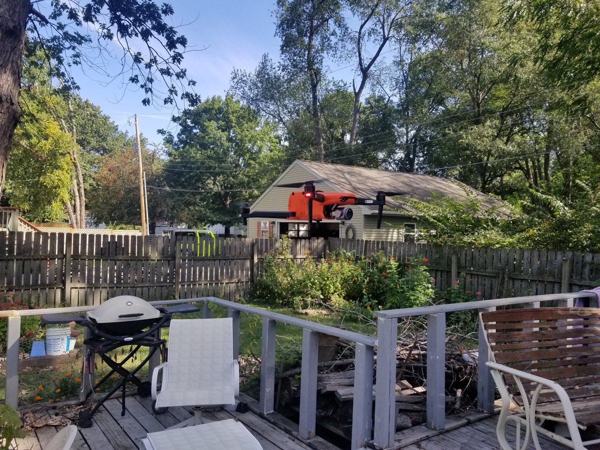 SniperGirl85's tweet photo. Love doing photogrammetry and wanted to learn how to do it via a drone.  Ended up buying an  Autel Evo Pro 2 and started teaching myself how to fly it.  Had it up for the first time today and it felt amazing. Huge first step https://t.co/hoYjnBeOUy