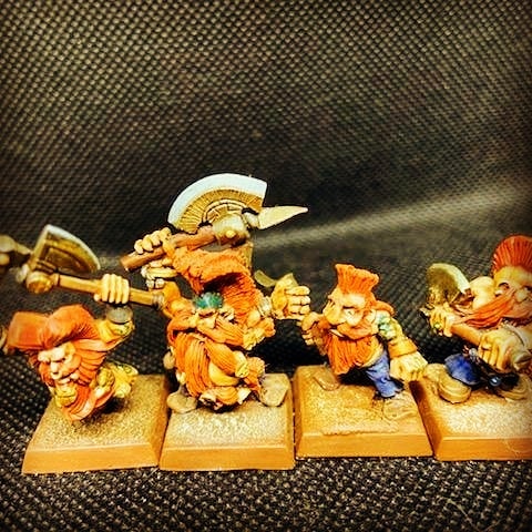 HooKnowz's tweet photo. Trollslayers #warhammer #hobby #duardin #trollslayers #wargaming #oldhammer #paintingwarhammer #paintingminiatures #dispossessed https://t.co/WKPtMSnUM7