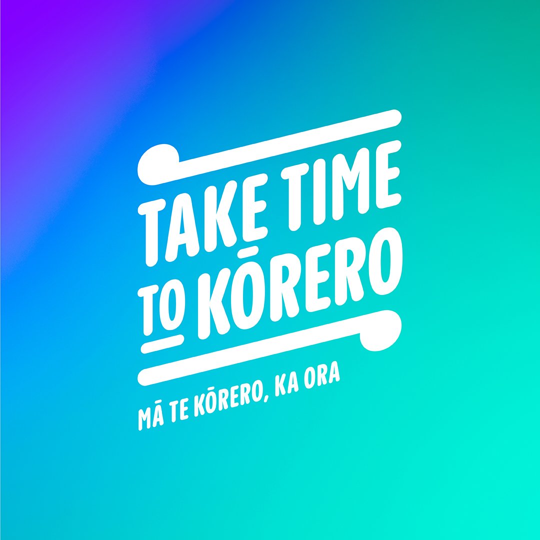 Sept 27 - Oct 3 in NZ is #mentalhealthawareness week

2021 Theme: Take Time to Kōrero
Website: mhaw.nz
Follow: #mhawnz

☀️ As always, <a href="/mentalhealthnz/">Mental Health Foundation of New Zealand</a> has fantastic resources available!

💖 Looking forward to taking time to connect this week!