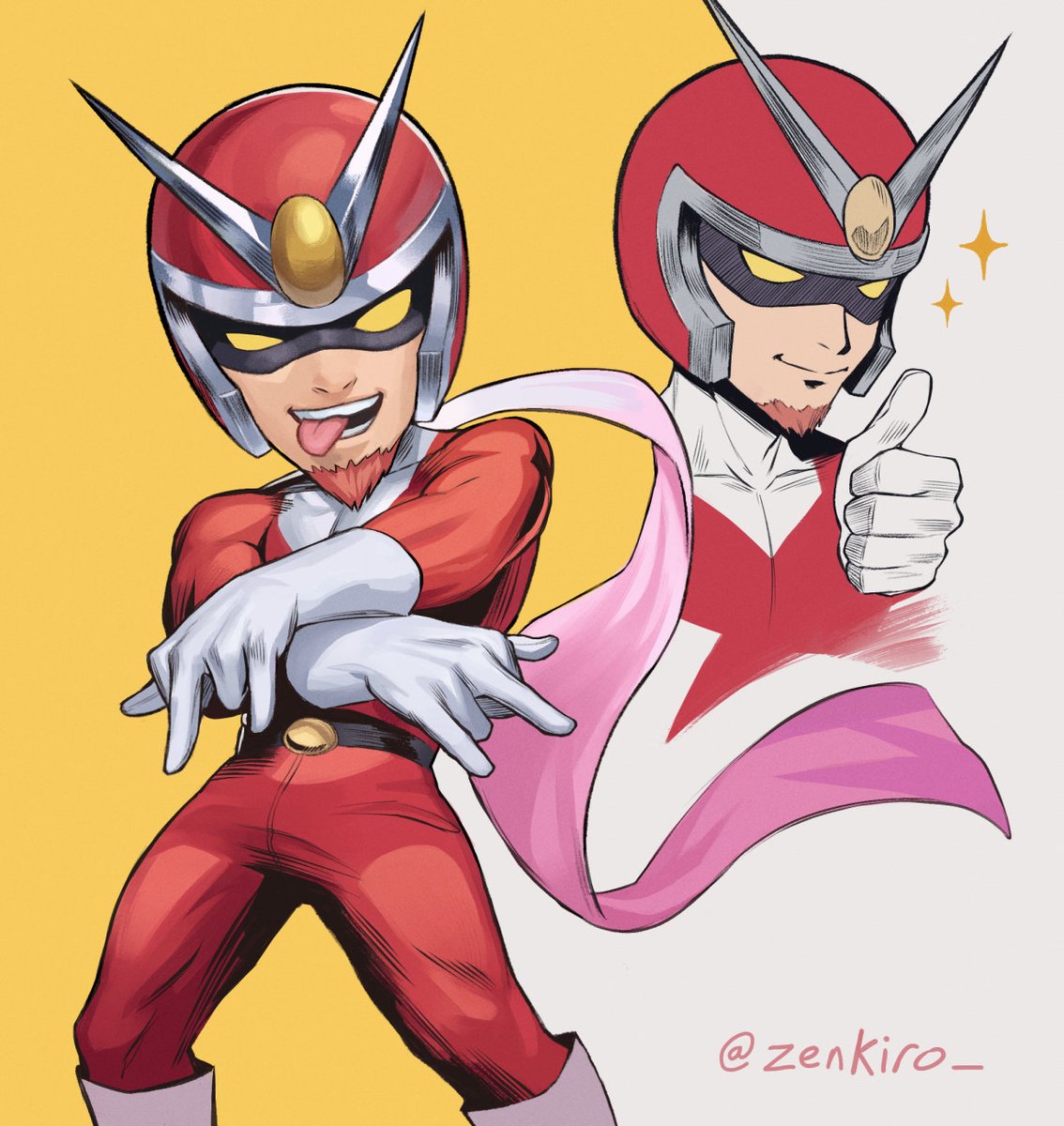 「Viewtiful Joe for Smash
#Capcom #Nintend」|Zen | ゼンニジ🧘‍♂️のイラスト