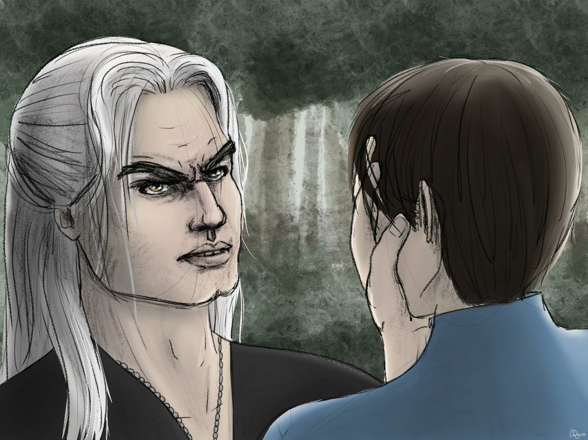 trashqueen3000's tweet photo. The dynamic is the same - am i wrong?  tiktok video link: https://t.co/UnwiihZLOW   #TheWitcher #thewitcherfanart #GeraltOfRivia #jaskier #shrek #fanart #witchermeme #meme #digitalart #procreate #geraltandjaskier https://t.co/RUgkuzvsQM