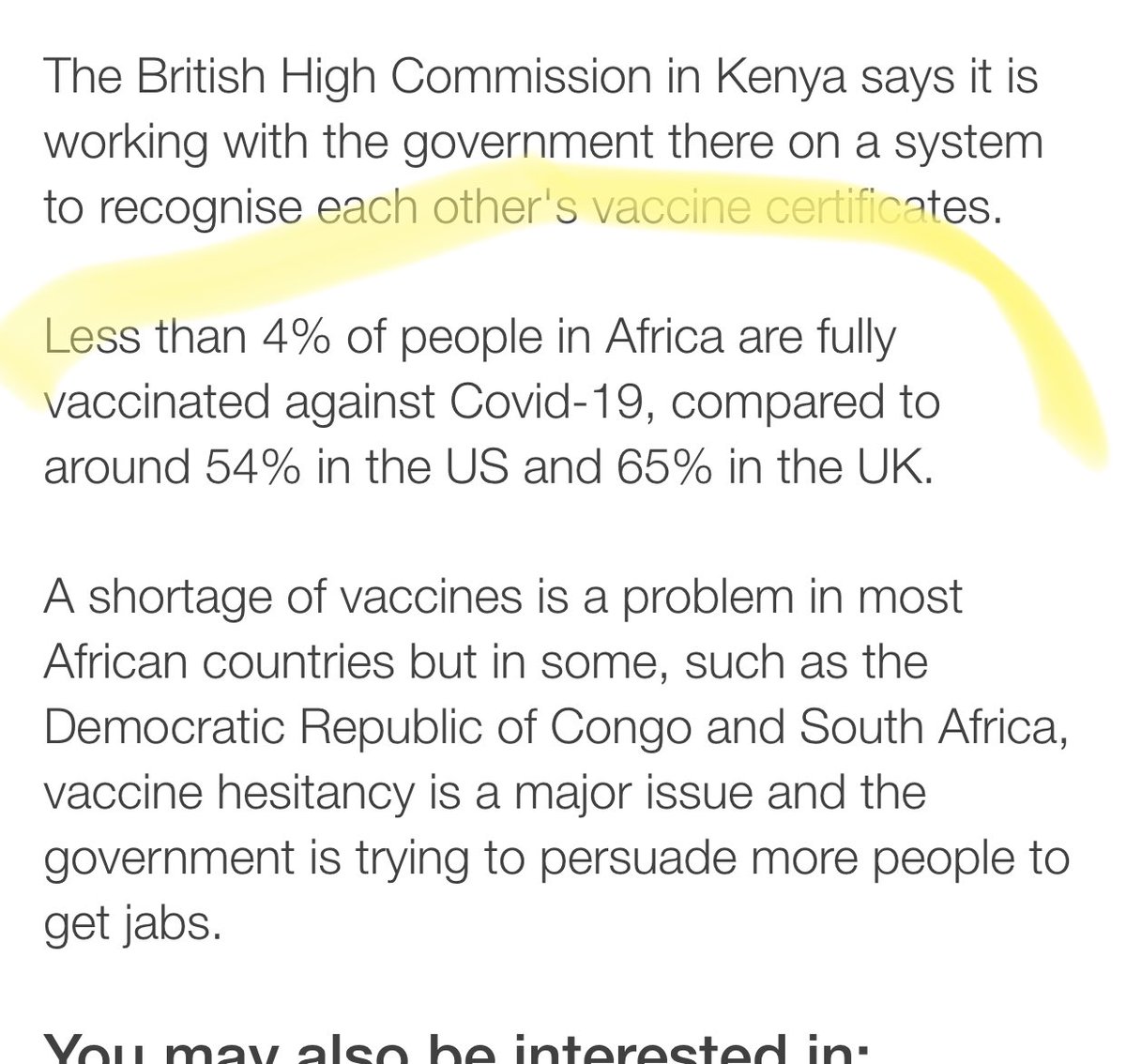 ⁦<a href="/BBCWorld/">BBC News (World)</a>⁩ a small reminder when doing comparisons, that Africa is not a country…