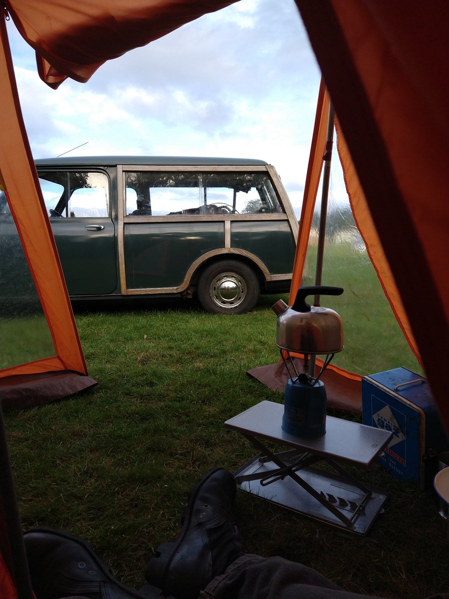 TisI_LeClerc's tweet image. Bit late to the party, but #Outwell #GetOutsideDay Camping in the forest....