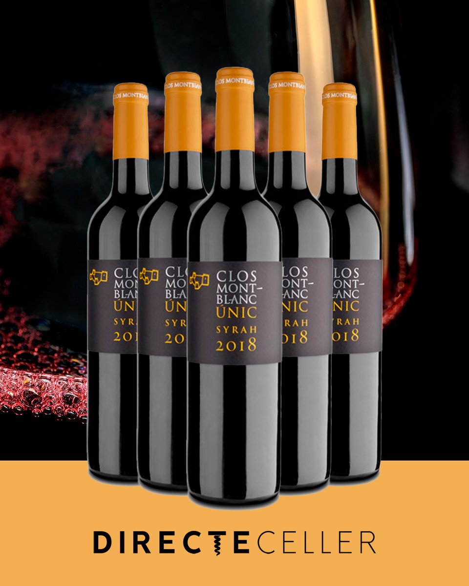 🔴 Únic Syrah 2018
La recentment estrenada anyada 2018, del celler Clos Montblanc de la Conca de Barberà, la nostra recomanació per aquest diumenge.

🍇 100% Syrah.
🍷 12-14 mesos en roure.

➡ compravionline.com/vi-negre-unic-…

#vinsdeproximitat ⁣#directedelceller