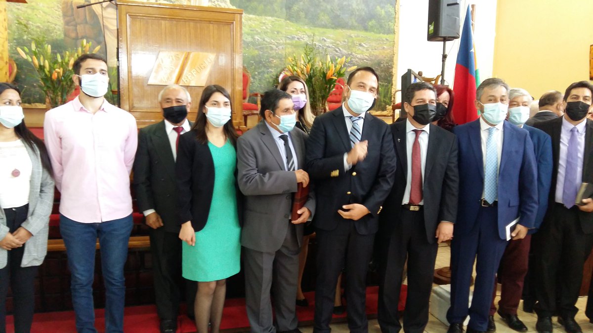 Esta mañana el alcalde Gustavo Toro Quintana y miembros del Honorable Concejo Municipal, participaron en el Te Deum Evangélico 2021, servicio de Acción de Gracias "Te alabamos Señor Jesús". La ceremonia estuvo presidida por la Unidad Pastoral Evangélica de San Ramón.
#TeDeum2021