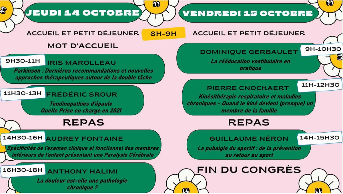 Voici les intitulés complets de toutes les interventions du CREIL2021. Retrouvez les présentations des intervenants sur notre page Facebook et sur notre site internet : congrescreil.wixsite.com/creil2021